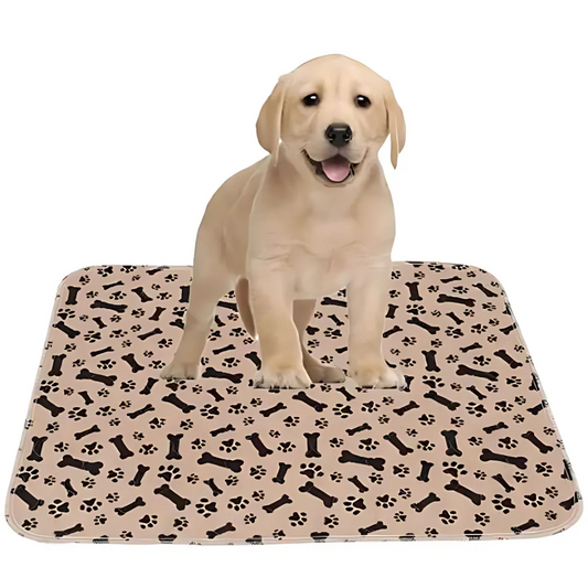 Hygiene Unterlage für Hunde – Wasserdichte Schondecke 70x80 cm – Waschbarer Möbelschoner, Rutschfest und Atmungsaktiv