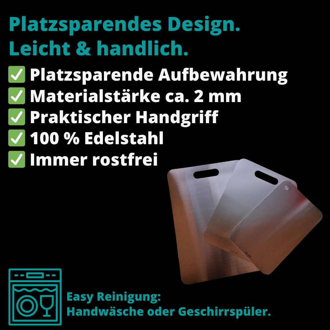 BladeBoard Edelstahl Schneidebrett
