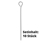 Rouladennadeln 10 Stück Edelstahl 8,5cm | Wiederverwendbare Rouladenspieße spülmaschinenfest