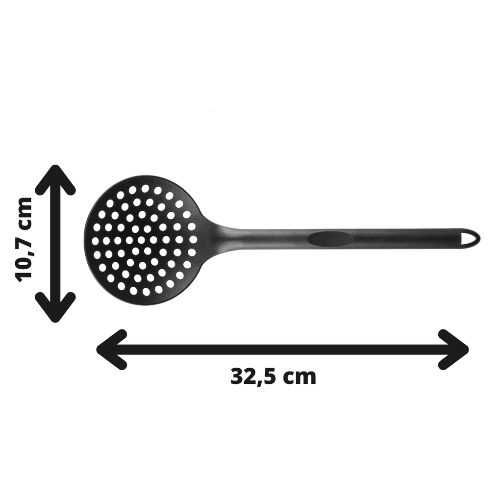 Schaumlöffel | Premium Abseihlöffel | Schaumkelle aus Kunststoff Hitzebeständig bis 270°C