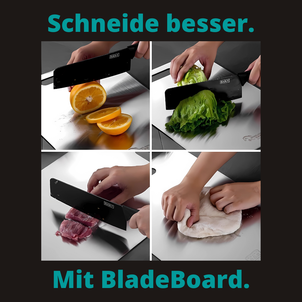BladeBoard Edelstahl Schneidebrett