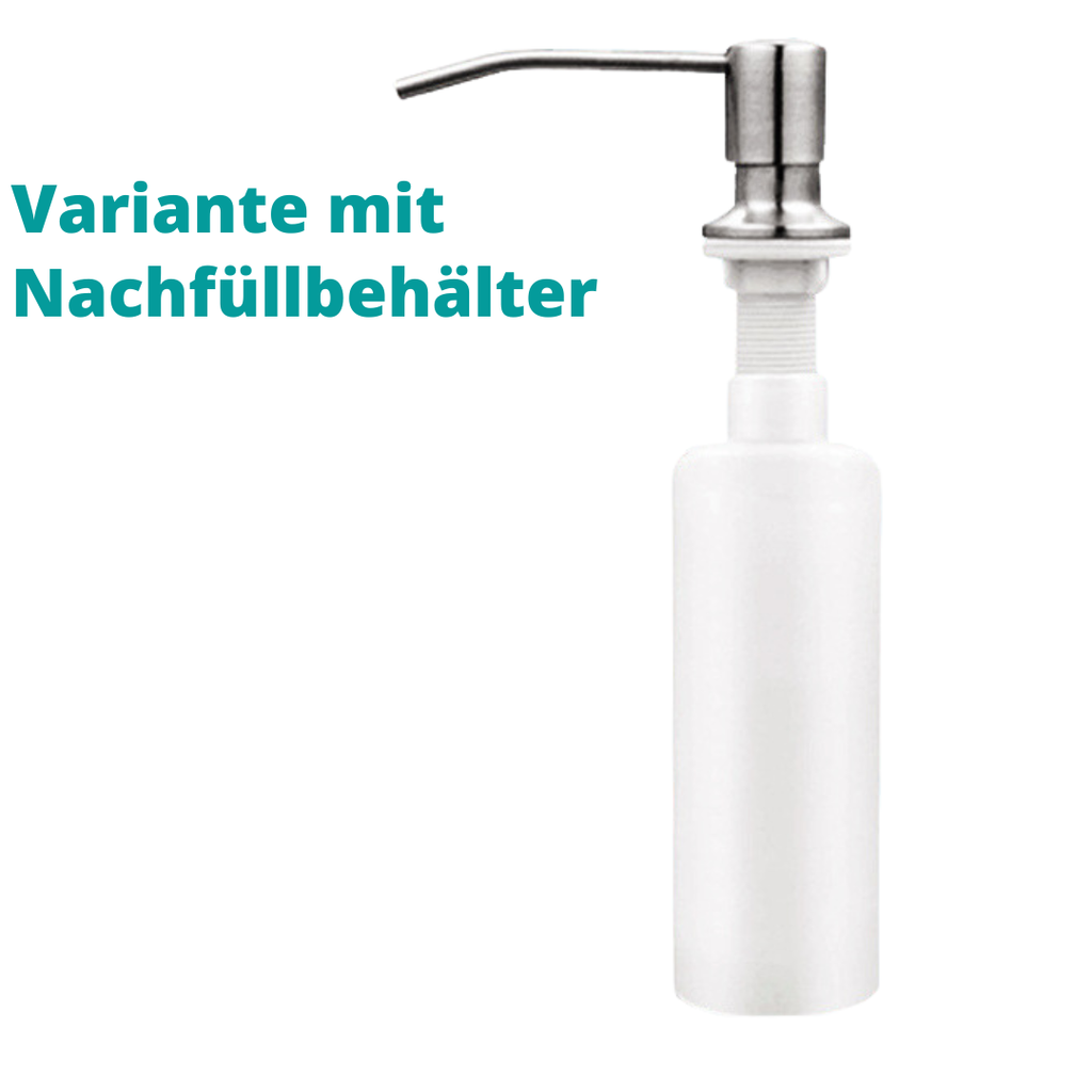 Einbau-Seifenspender Variante mit Füllbehälter