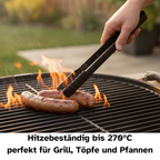Brat- und Grillzange | Servierzange | Hitzebeständig bis 270°C