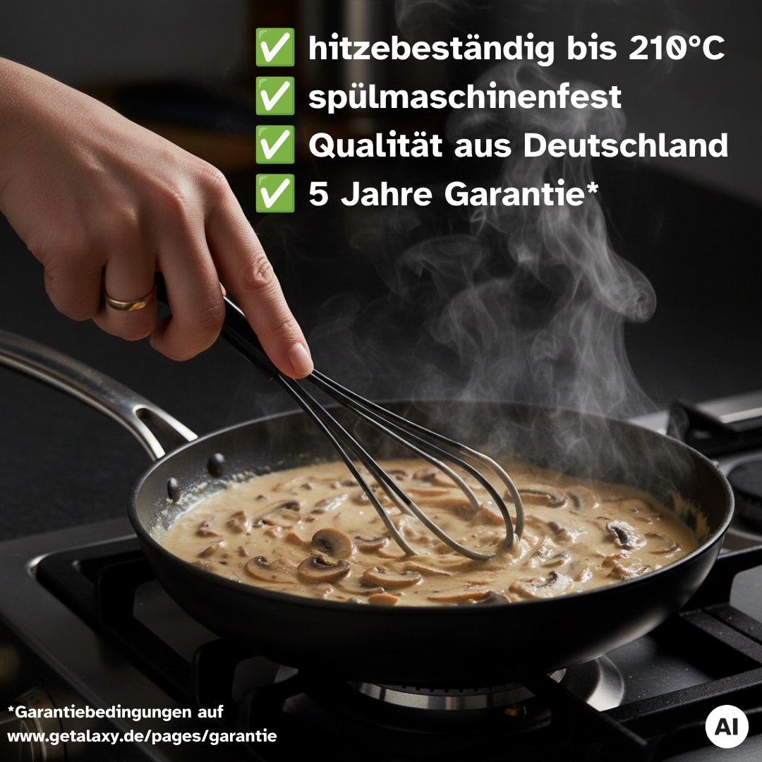 Schneebesen | Rührbesen Spülmaschinenfest | Hitzebeständig bis 210° C