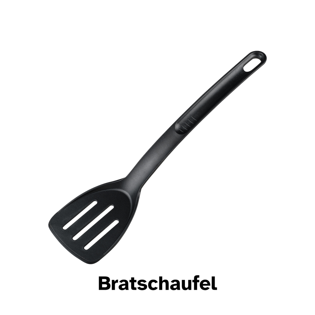 Wender & Bratset | 5-Teilig | Bratwender, Bratschaufeln, Pfannenwender, Grillzange